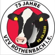 Logo 75 Jahre VZV Röthenbach i. E.